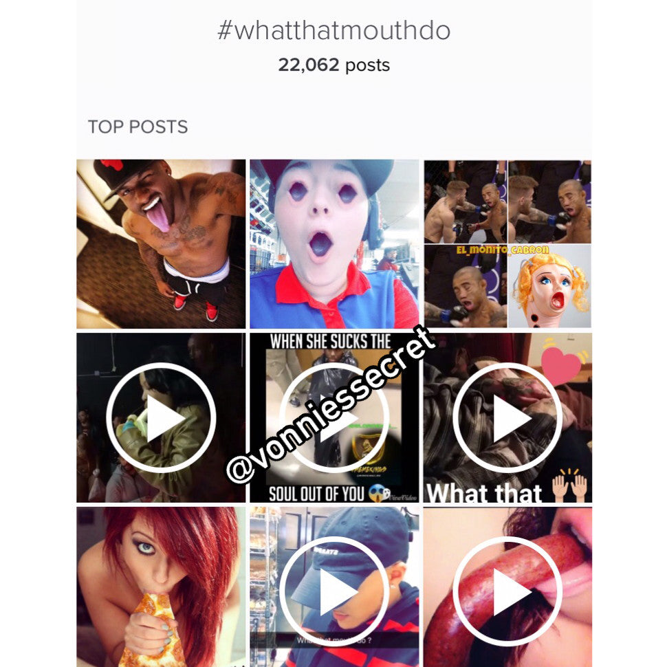 Are you wondering #whatthatmouthdo