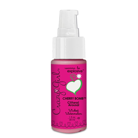 Crazy Girl Cherry Bomb Clitoral Arousal - Wicked Watermelon - 1 Oz. CE7704-01