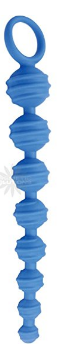 Silicone Ribbed Anal Beads