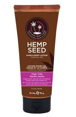Hemp Seed Hand and Body Lotion - High Tide - 7 Oz. Tube