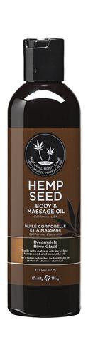 Dreamsicle Hemp Seed Body And Massage Oil- 8 oz.