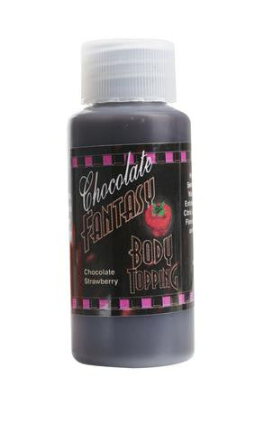 Chocolate Fantasy Body Topping 1 fl. oz. - Chocolate Strawberry