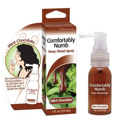 Comfortably Numb Deep Throat Spray - Mint Chocolate