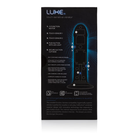 Luxe - Touch-Sensitive Vibrator - Ivory SE4400303