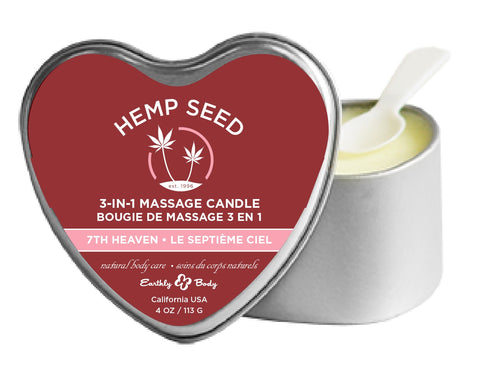 3-in-1 7th Heaven Suntouched Candle With Hemp EB-HSCV034