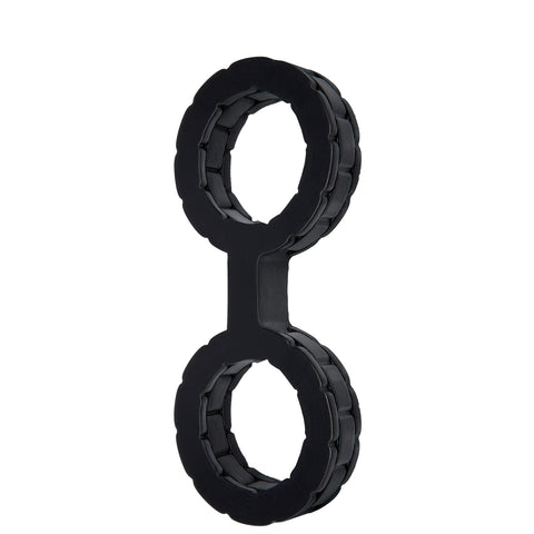 Platinum Premium Silicone - the Cuffs - Small - Black DJ0109-01-BX