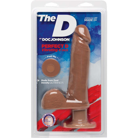 The D - Perfect D Vibrating 8 - Caramel DJ1701-05-CD