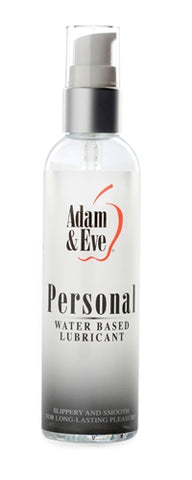 Adam and Eve Personal Water-Based Lubricant - 4 Oz. AE-LQ-5591-2