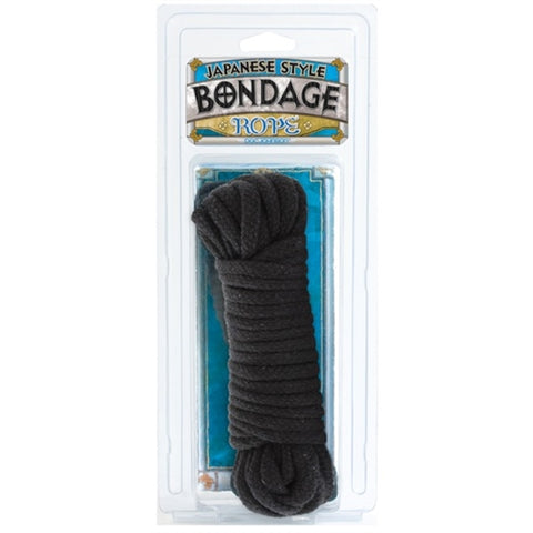 Bondage Rope - Cotton - Japenese Style - Black DJ2100-03