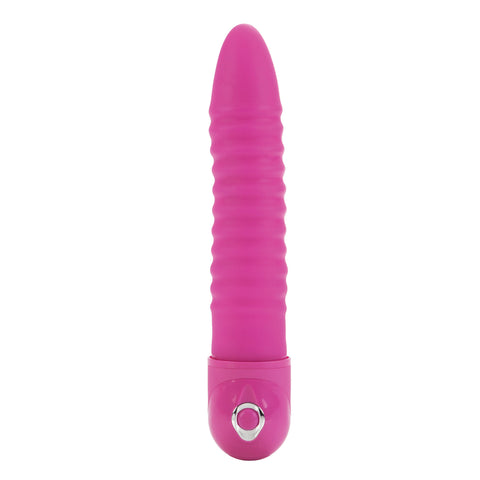 Waterproof Power Stud Ribbed Vibe - Pink SE0836103