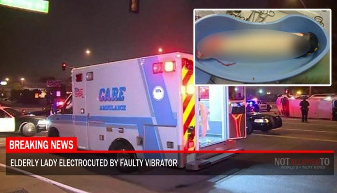 79 Old Woman Electrocuted By Faulty “Dildo” After Falling Asleep With The Device Inside Her