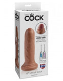 King Cock 6" Uncut - TaN