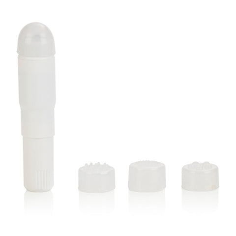 Compact Waterpro Personal Travel Massager With 4 Tips White SE2104012