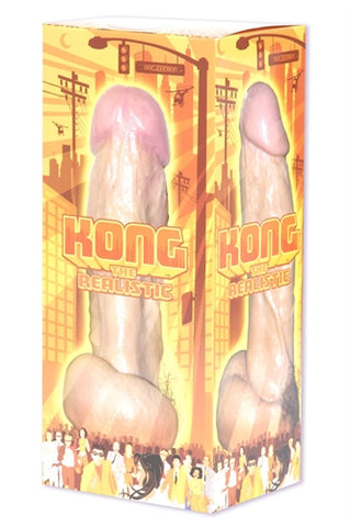 Kong the Realistic - 8 1/2 King Size Inches - White DJ0273-00