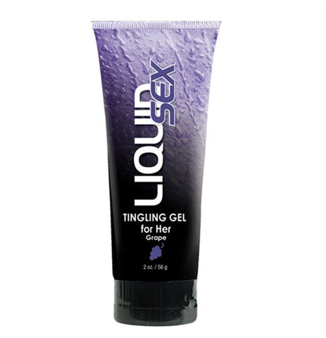 Liquid Sex Tingling Gel for Her - Grape - 2 Fl. Oz. TS1030087