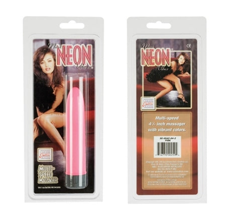 Mini Neon Multi-Speed Vibe Pink 4.5in SE0542042