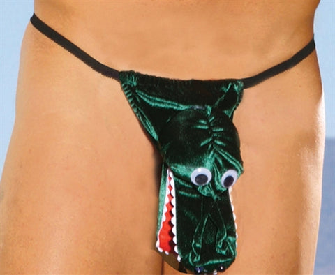 Alligator G-String  - Green EM-4674