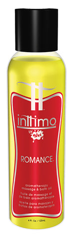 Inttimo by Wet Aromatherapy Bath and Massage Oil - Romance - 4 Oz. WT28750