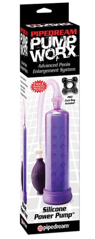 Pump Worx Silicone Power Pump Purple PD3255-12