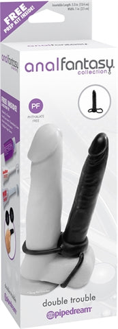 Anal Fantasy Collection Double Trouble - Black PD4662-23