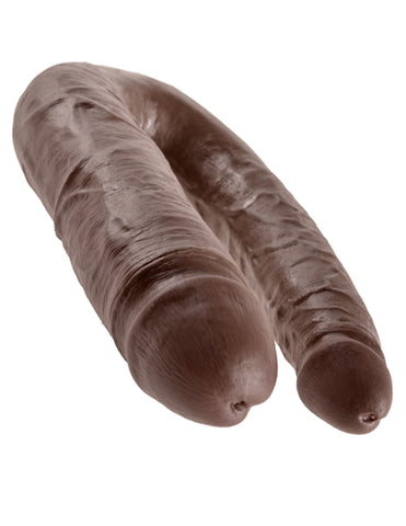 King Cock Large Double Trouble - Brown PD5515-29