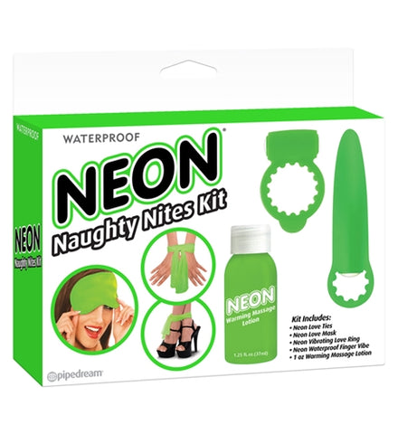 Neon Luv Touch Neon Naughty Nites Kit - Green PD2000-16
