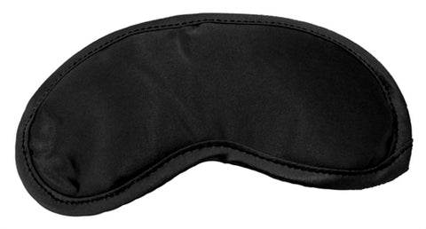 Sex and Mischief Satin Black Blinfold SS100-01
