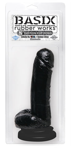 Basix 8in Suction Cup Black PD4308-23