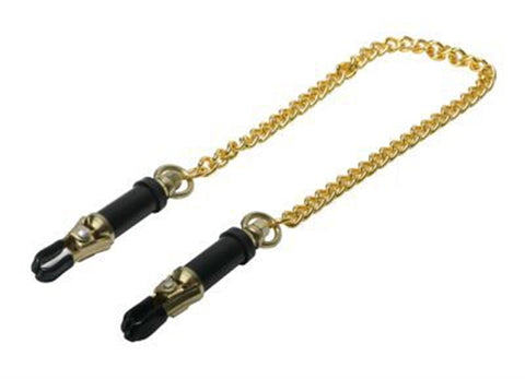 Deluxe Adjustable Nipple Clamps - Gold MS-ST186