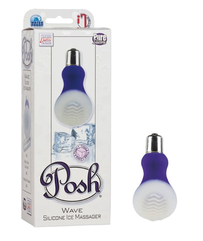 Posh Silicone Ice Massager Wave - Purple SE2078203