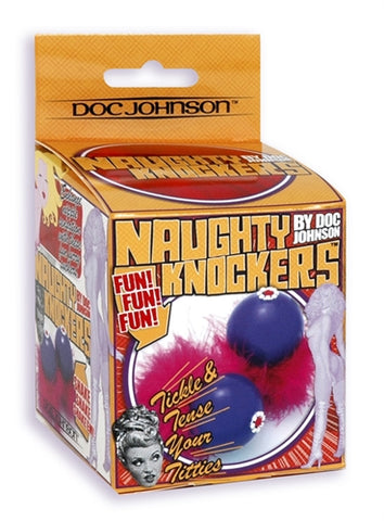 Naughty Knockers - Purple With Pink Fuzz DJ2130-02