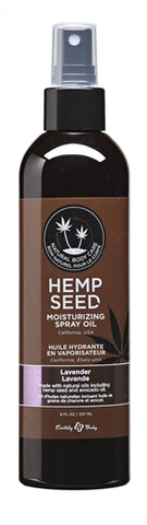 Hemp Seed Moisturizing Spray Oil - Lavender - 8 Fl. Oz. EB-GO017