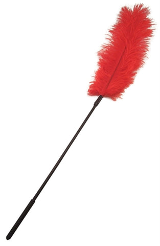 Ostrich Tickler - Red SS700-03
