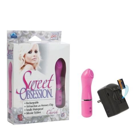 Sweet Obsession Cherish Rechargeable Massager -  Pink SE0031043