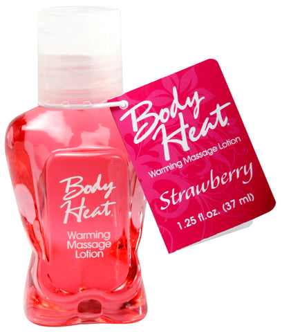 Body Heat Warming Massage Lotion - 1.25 Fl. Oz. - Strawberry PD9737-60