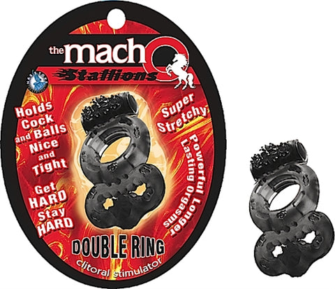 The Macho Stallions Double Ring NW2189