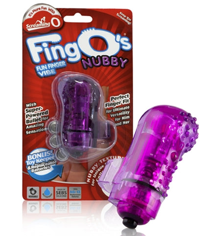 The Fingo's - Each - Nubby Purple FNGO110N-E