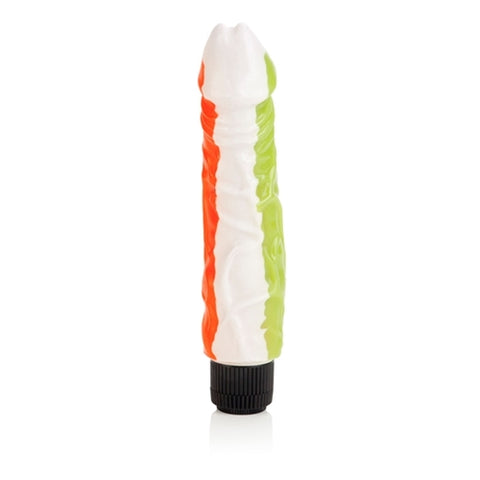 Funky Jelly Vibe 8in Orange and Green SE0642202