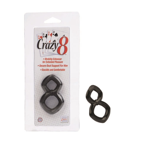 Crazy 8 Ring Black SE1490102