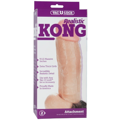 Vac-U-Lock Realistic Kong - White DJ1015-17