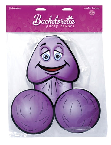 Bachelorette Party Favors Pecker Banner PD6121-00
