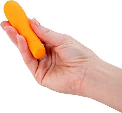 Soft Rain Power Bullet 3 Inch Breeze Coated 7 Function - Orange BMS5329-3