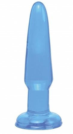 Basix Rubber Works - Beginners Butt Plug - Blue