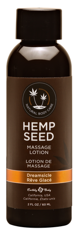 Hemp Seed Massage Lotion - Dreamsicle - 2 Fl. Oz.  / 60 ml EB-ML106