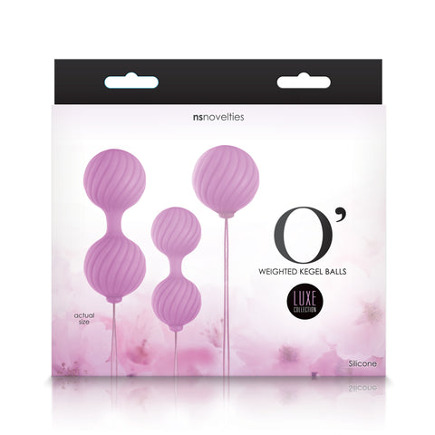 Luxe o' Weighted Kegel Balls - Pink NSN0208-24