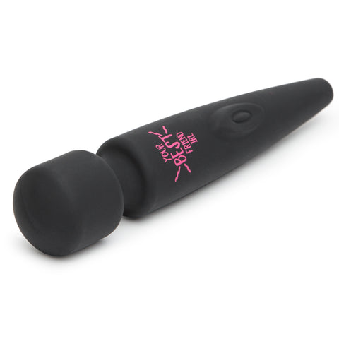 Broad City Dr Wiz Rechargeable Mini Wand Vibrator - Black LHR-68267