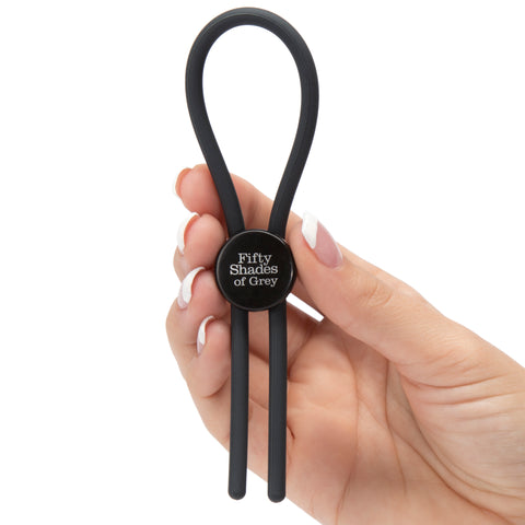 Fifty of Grey Again and Again Adjustable Cock Ring LHR-59954