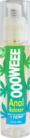 Oooweee Anal Relaxer Silicone Lubricant & Hemp -  1.7 Fl. Oz. / 50 ml BA-OWE17