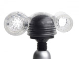 2 in 1 Male Wand Attachment - Clear