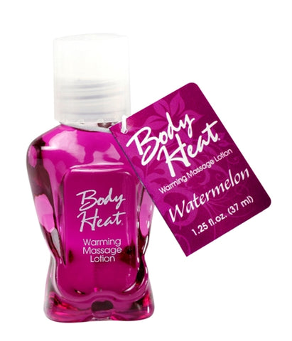 Body Heat Warming Massage Lotion - 1.25 Fl. Oz. - Watermelon PD9737-68